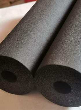 神州橡塑保温管B2级防冻隔热隔音黑色橡塑管厂家