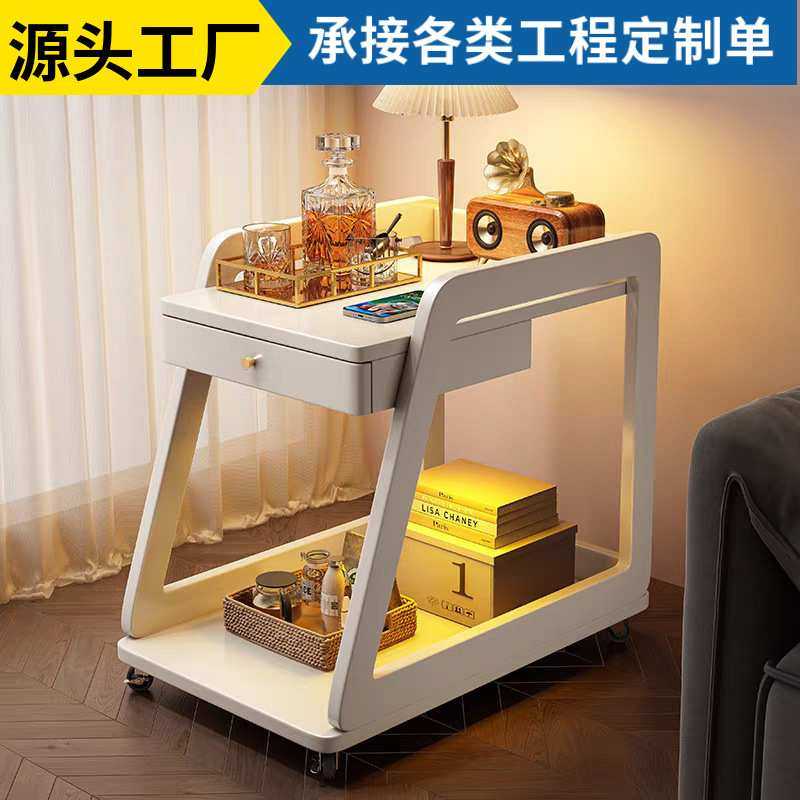 北欧实木边几小茶几可移动客厅沙发侧边柜家用小推车储物柜置物架,模玩/动漫/周边/娃圈三坑/桌游,模型制作工具/辅料耗材,淘宝优惠券,粉丝福利购,淘宝优惠卷