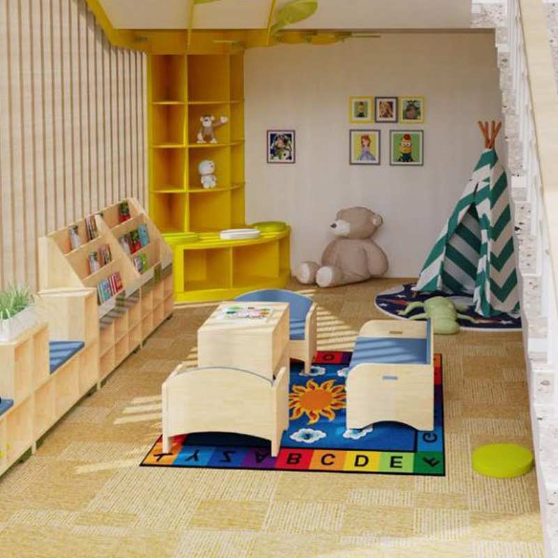 幼儿园图书室绘本馆沙发教室阅读角沙发单人双人沙发