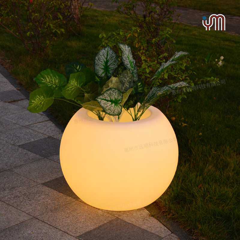 滚塑七彩灯光环保节能led发光花盆户外景观防水植物种植花箱,模玩/动漫/周边/娃圈三坑/桌游,模型制作工具/辅料耗材,淘宝优惠券,粉丝福利购,淘宝优惠卷