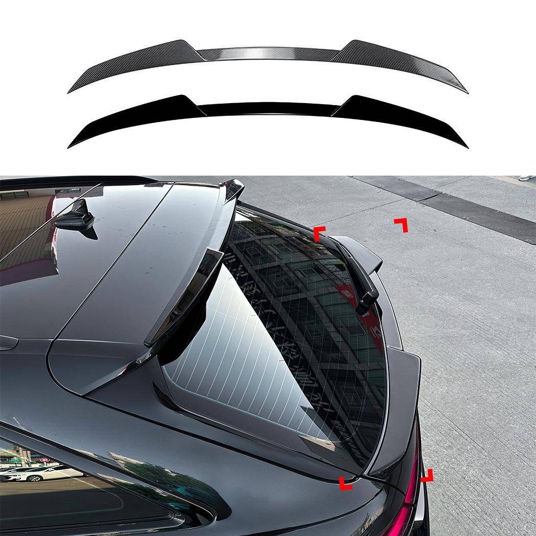 适用奥迪A6 C8 Avant Allroad旅行版2019-2024中翼尾翼扰流板改装