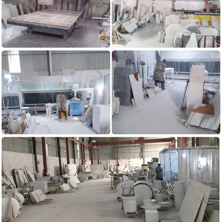 定做大理石岩板定制圆形长方形吧台台面板茶几面餐桌面阳台飘窗石