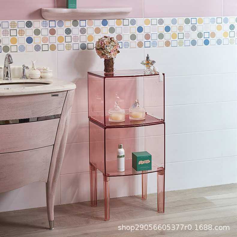 厂家 创意床头柜子简约沙发边柜亚克力网红ins北欧透明收纳柜,模玩/动漫/周边/娃圈三坑/桌游,模型制作工具/辅料耗材,淘宝优惠券,粉丝福利购,淘宝优惠卷