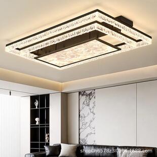 客厅大厅吸顶灯卧室房间餐厅书房灯护眼长方形新式中山市古镇灯具