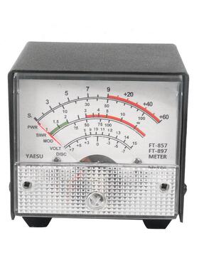功率计ft-897金属外壳外部功率计驻波FT-857外接多功能扩展表