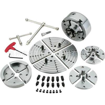 5.5寸伞齿轮木工卡盘 精密卡盘 车旋配件 木工机械配件 卡盘组套