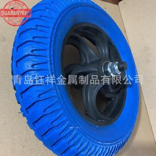 LEO 13寸PU聚氨酯发泡实心车轮载重80公斤适用各种推车 3.50