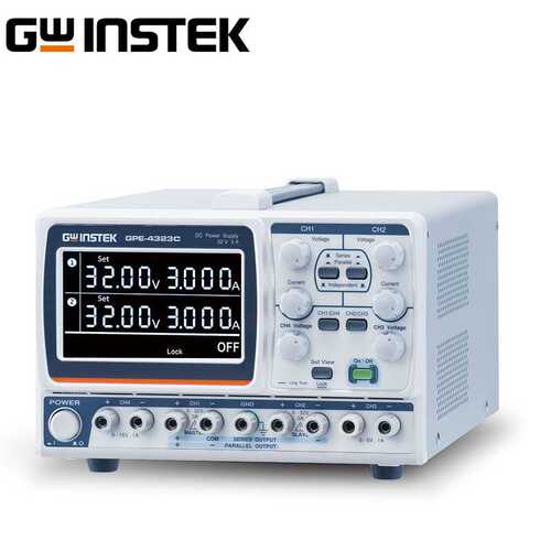 GWinstek/固纬 多通道线性直流电源 GPE-1326C/2323C/3323C/4323C