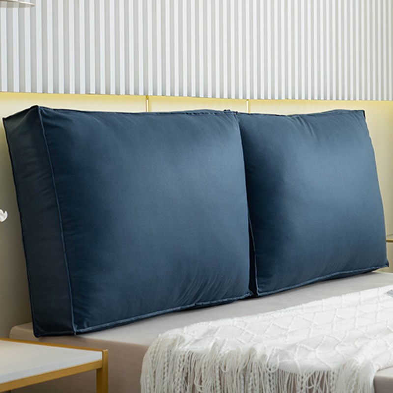 高级卧室大靠枕沙发护腰靠背垫无床头靠垫L榻榻米床上床靠背可拆1