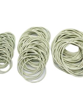 厂家直供30KG白色橡皮筋直径25 38 50橡胶圈耐拉伸高弹力皮筋