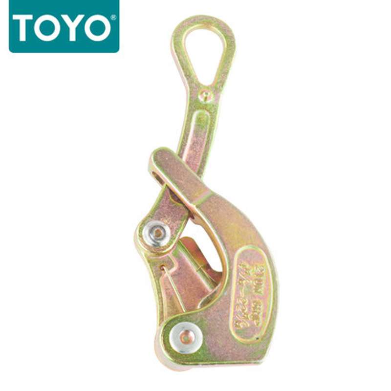 厂家直供钢丝绳卡线拉紧器 日式防卡片夹线器 电缆电力卡头紧线器