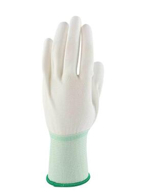 汉盾 HD-GP5013 13针涤纶白色PU涂掌透气防滑耐磨防护手套