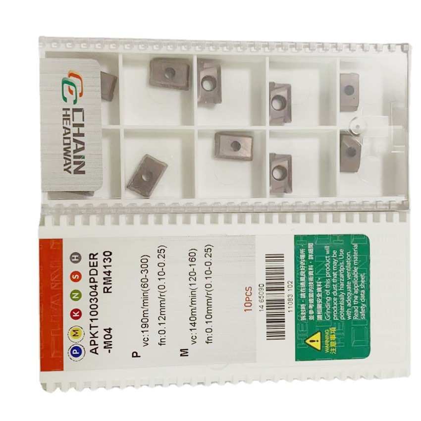 正河源CC刀片APKT1003PDER-M04 RM4130  chain数控刀片