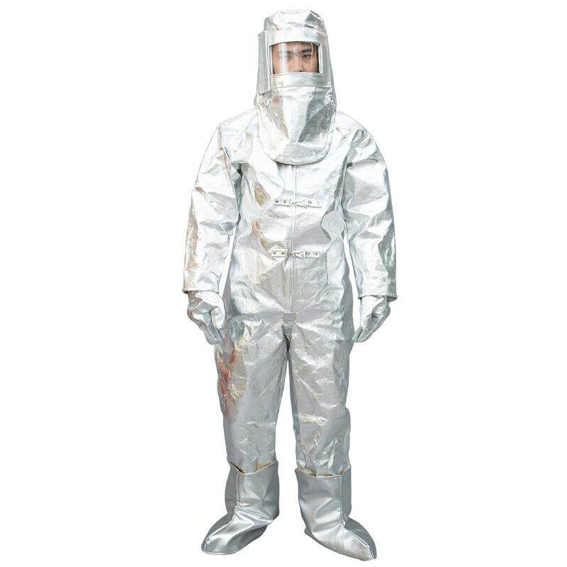 劳卫士 LWS-004-A铝箔芳纶连体式隔热服耐高温1000度防喷溅