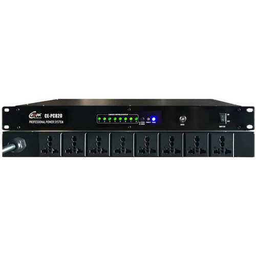Ceo-pa/西派 CE-PC820 电源时序器8组电源开关依次延时电源控制器