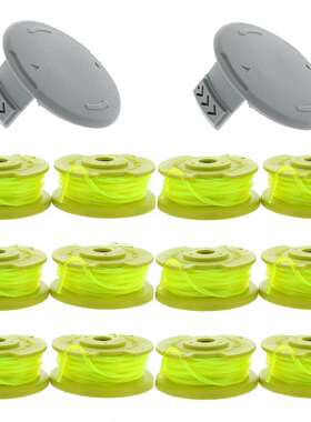 利优比RYOBI割草机打草头AC80RL3/AC14HCA打草绳割草绳 12+2套装