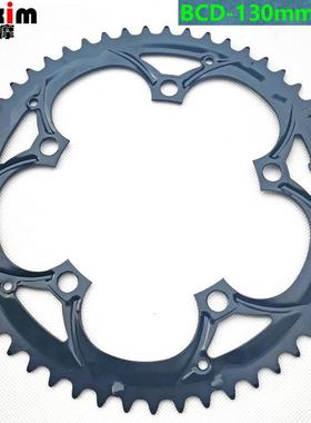 公路车折叠小轮车牙盘齿盘修补件修补盘片53T53齿BCD130mm