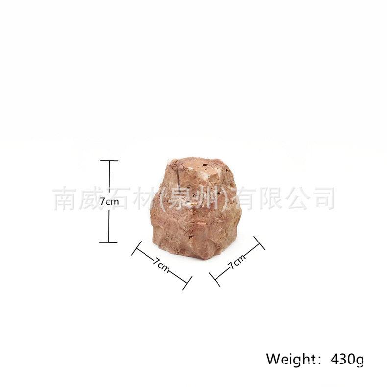 创意天然大理石名片架桌面展示座装饰摆件镜子座商品标价牌卡座盒