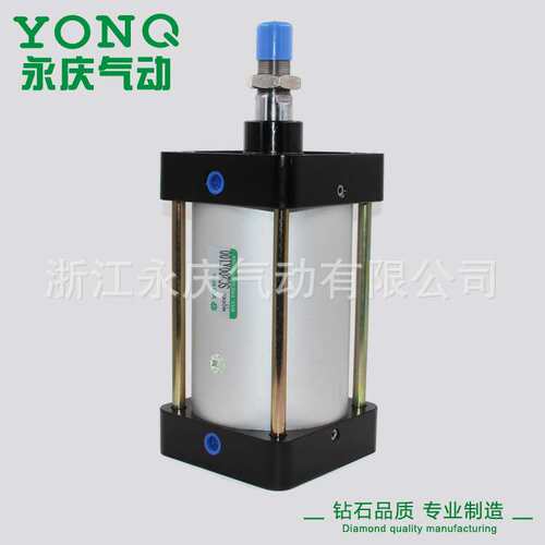 SC200X50X100X150X200X300标准气缸 SCD双出SCJ可调标准带磁