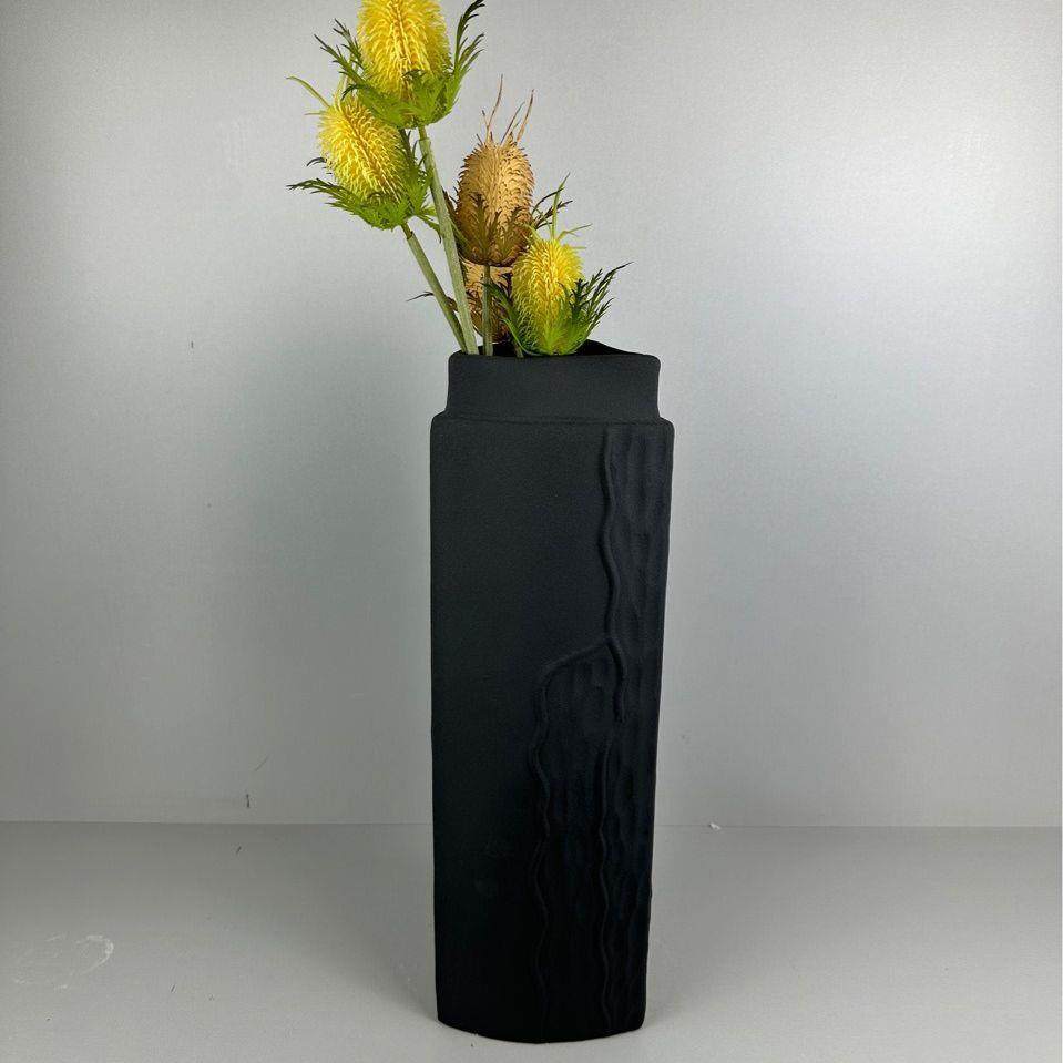 陶瓷落地高简约现代黑色白色北欧欧式干花法式插花客厅摆件大花瓶,橡塑材料及制品,工业陶瓷,淘宝优惠券,粉丝福利购,淘宝优惠卷