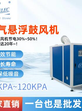 空气悬浮风机电镀厂污水处理专用节能降噪鼓风机工厂直销15~30kpa