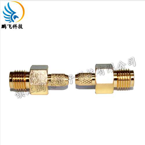 江苏镇江SMA-C-K2射频同轴连接器母头 SMA外螺内孔全铜镀金连接器