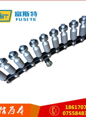 50.8自动喷涂输送链条 双节距c2082H工业传动链条厂家