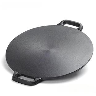 #春卷皮铁板加厚做春卷皮的铁板杂粮煎饼锅摊黄子锅铸铁鏊子家用