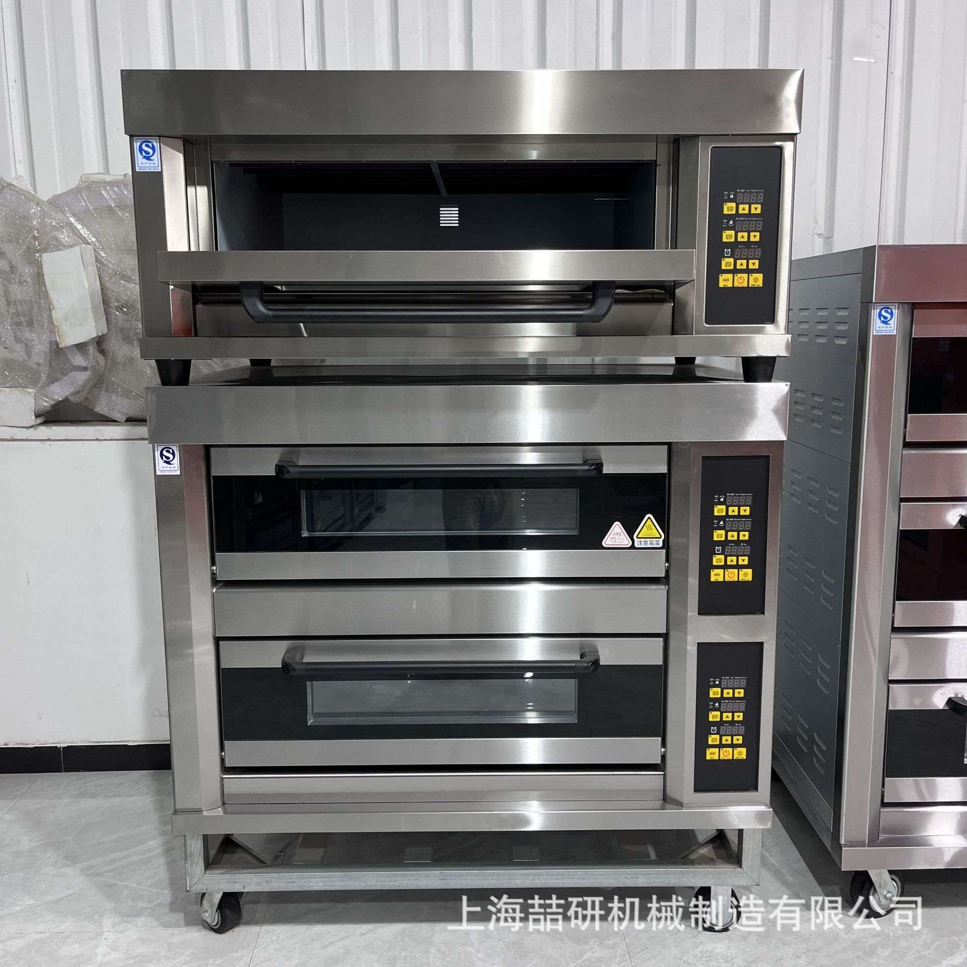 电烤箱商用一层两盘烤炉三层六盘九盘烘烤炉两层四盘electricOven