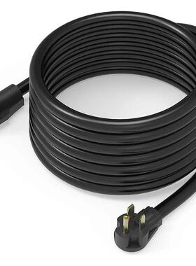 RVEV延长线NEMA14-50重型延长线带LED电源指示灯和电源线管理器