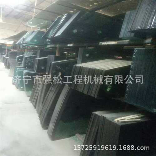 做各种工程机械驾驶室玻璃起重机推土机装载机挖掘机驾驶室玻璃