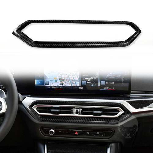 适用于宝马3系G20 G28后期碳纤维中控出风口汽车内饰改装配件
