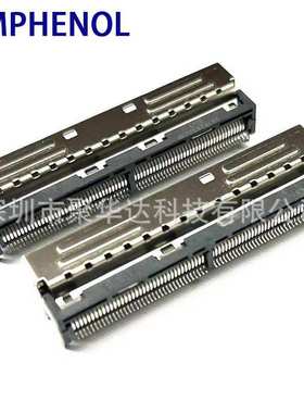 Amphenol安费诺 G97R26332HR MCIO 148Pin R/A Mini Cool Edge