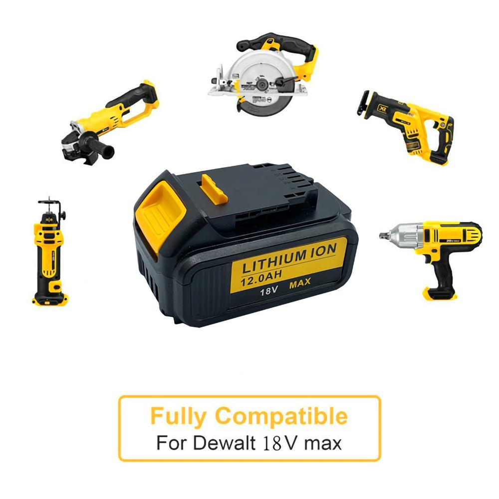 替代dew德伟18V DCB180 DCB181手电钻电动工具备用锂电池