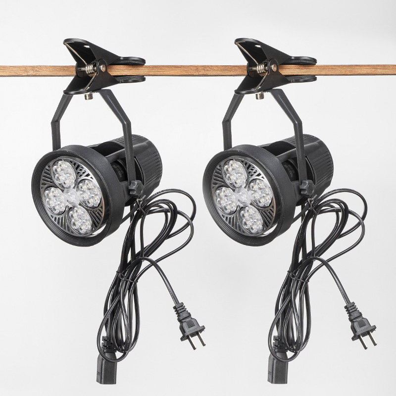 婚庆婚礼水晶珠帘夹子射灯移动聚光店铺用串联珠宝展会集市摆摊灯,家装灯饰光源,明装射灯,淘宝优惠券,粉丝福利购,淘宝优惠卷