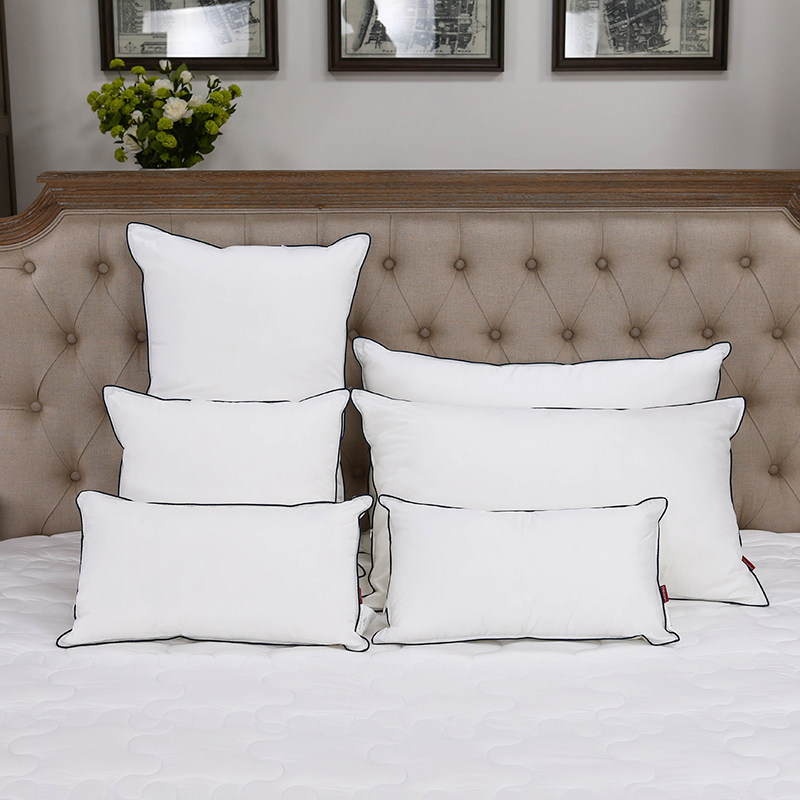 抱枕靠垫纯棉床上客厅车沙发午睡觉北欧简约成人大靠背长条腰枕芯