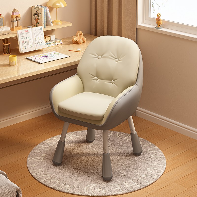 儿童学习椅家用学生书桌写字椅可调节F升降家用电脑座椅梳妆台椅