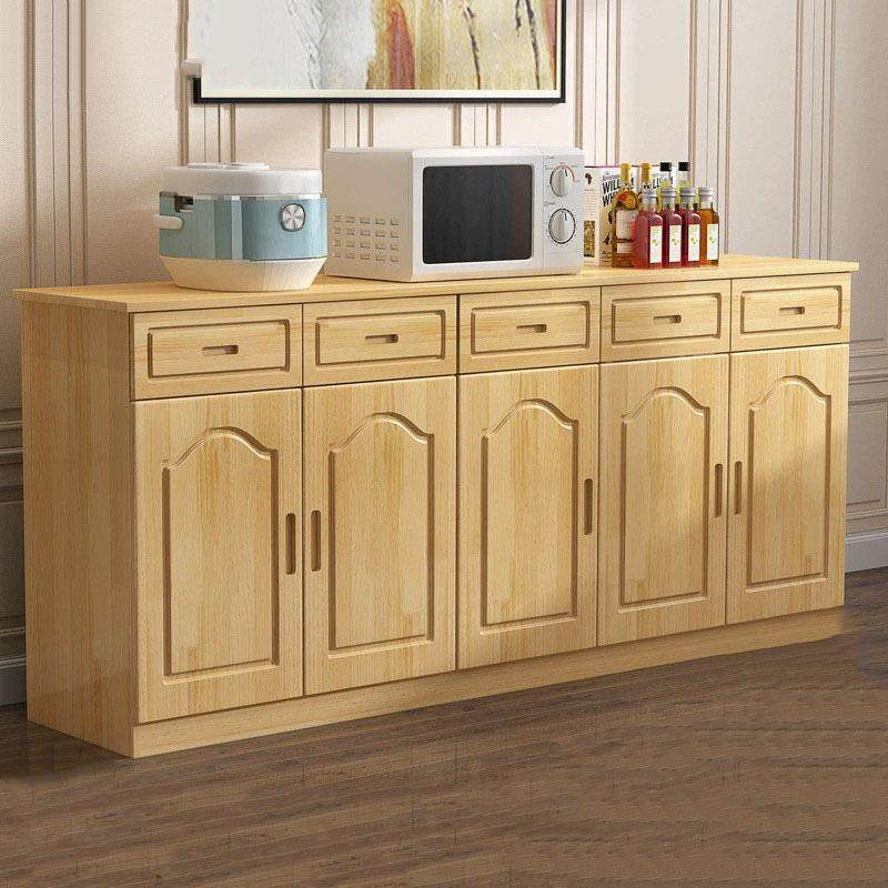 全实木餐边柜多功能家用客厅茶水柜边柜橱柜卧室多层收纳储物柜子,住宅家具,餐边柜,淘宝优惠券,粉丝福利购,淘宝优惠卷