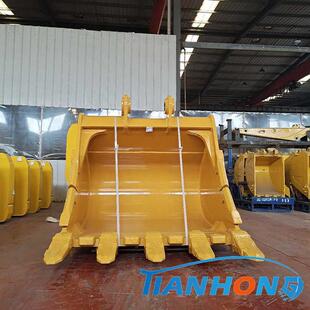 卡特彼勒挖掘机336 2.0方岩石斗 各机型挖斗山东 天鸿挖斗厂家