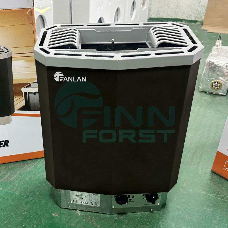 FT数显桑拿炉商用不锈钢取暖炉植绒干蒸加热汗蒸炉家用浴室澡堂