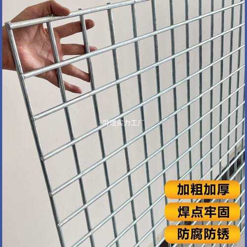厂家养殖片围栏钢丝网兔笼铁建筑养鸡狗笼电焊网厂家加粗镀锌小孔