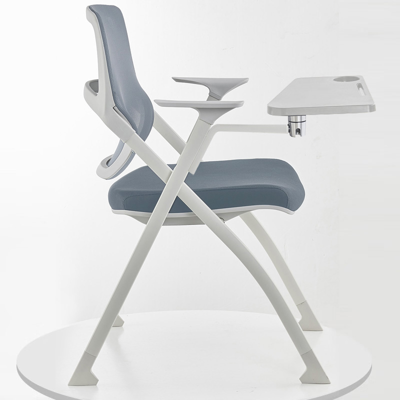 先腾折叠培e训椅会议椅桌椅写字椅办公椅带写字板学生桌板收纳简