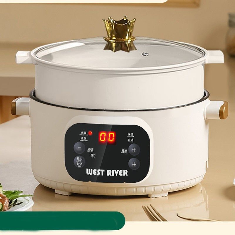 出口德国原款烹饪锅一体炒菜电炒锅多F功能料理锅蒸煎炒不粘快煮