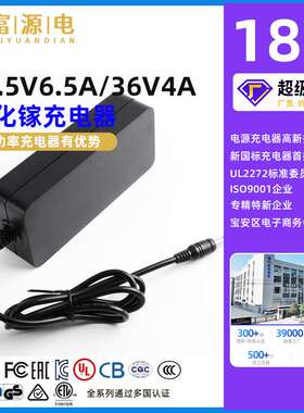 优选工具平衡车50.4V3A电源充电器UL CE PSE认证机器人电池充电器