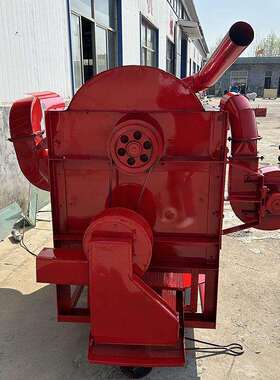 125型大型高粱谷子脱粒机 多功能水稻脱粒机 小麦打场机打麦机