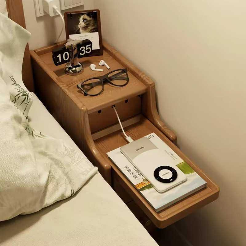 实木床头柜极窄小型床边柜超窄20cm卧室迷你窄边夹缝柜床头置物架,模玩/动漫/周边/娃圈三坑/桌游,模型制作工具/辅料耗材,淘宝优惠券,粉丝福利购,淘宝优惠卷