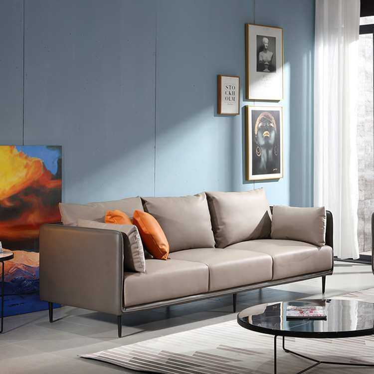 意式极简长沙发 现代简约三人位沙发 酒店公寓客厅设计师皮艺沙发,模玩/动漫/周边/娃圈三坑/桌游,模型制作工具/辅料耗材,淘宝优惠券,粉丝福利购,淘宝优惠卷