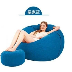 luckysac布艺简约单人创意懒人沙发休闲娱乐沙发bean bag豆袋酒店