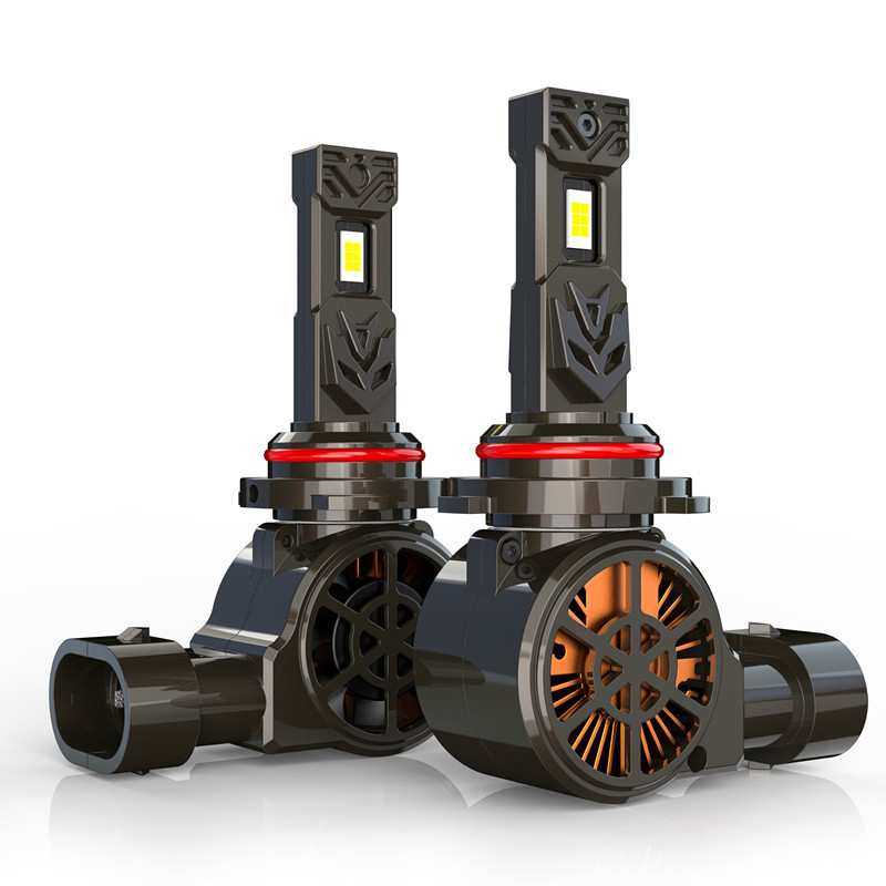 新款大功率Z3-9005LED汽车大灯带解码 高亮聚光 智能温控