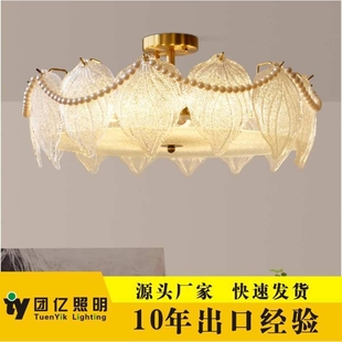 欧式水晶吸顶灯 工程吸顶灯酒店售楼部crystal light 后现代吊灯